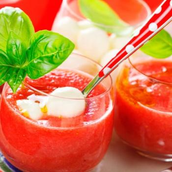 Gazpacho de fresa